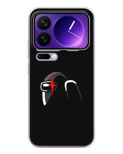 Чехол для Xiaomi 17 Pro Max с картинкой «Among Us шлем» Чехол для Xiaomi 17 Pro Max с картинкой «Among Us шлем»