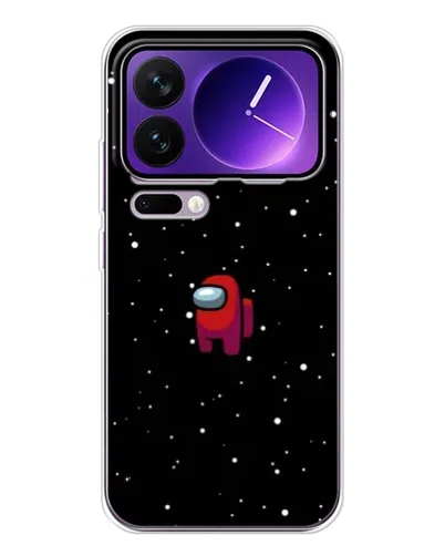 Чехол для Xiaomi 17 Pro Max с картинкой «Красный Among Us» Чехол для Xiaomi 17 Pro Max с картинкой «Красный Among Us»