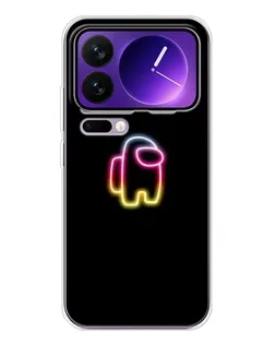 Чехол для Xiaomi 17 Pro Max с картинкой «Among Us градиент»