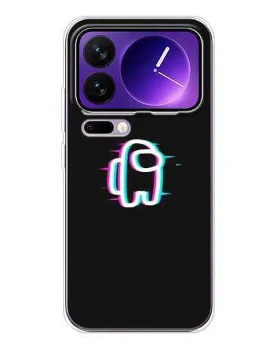 Чехол для Xiaomi 17 Pro Max с картинкой «Among Us неон» Чехол для Xiaomi 17 Pro Max с картинкой «Among Us неон»