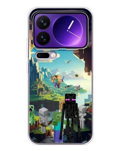 Чехол для Xiaomi 17 Pro Max с картинкой «Эндермен в лесу» Чехол для Xiaomi 17 Pro Max с картинкой «Эндермен в лесу»