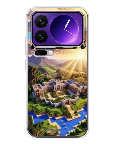 Чехол для Xiaomi 17 Pro Max с картинкой «Minecraft панорама» Чехол для Xiaomi 17 Pro Max с картинкой «Minecraft панорама»