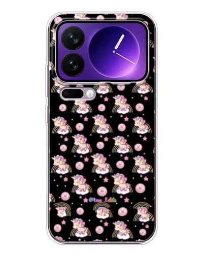 Чехол для Xiaomi 17 Pro Max с картинкой «Magic Unicorn паттерн»