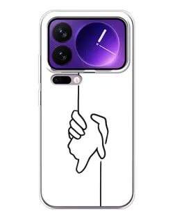 Чехол для Xiaomi 17 Pro Max с картинкой «Рука держит» Чехол для Xiaomi 17 Pro Max с картинкой «Рука держит»