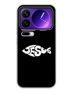 Чехол для Xiaomi 17 Pro Max с картинкой «Рыба Jesus» Чехол для Xiaomi 17 Pro Max с картинкой «Рыба Jesus»