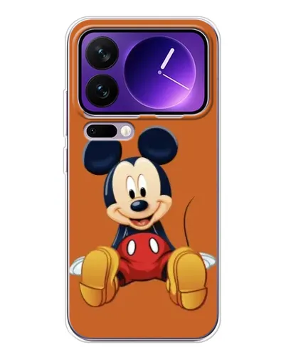 Чехол для Xiaomi 17 Pro Max с картинкой «Микки отдыхает»
