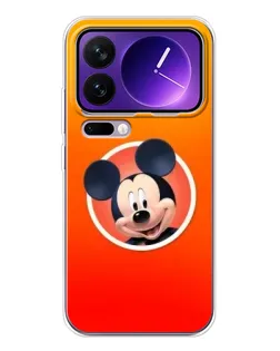 Чехол для Xiaomi 17 Pro Max с картинкой «Mickey в круге»