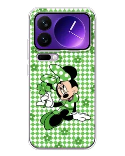 Чехол для Xiaomi 17 Pro Max с картинкой «Mickey в клетку» Чехол для Xiaomi 17 Pro Max с картинкой «Mickey в клетку»
