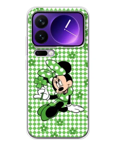 Чехол для Xiaomi 17 Pro Max с картинкой «Mickey в клетку»