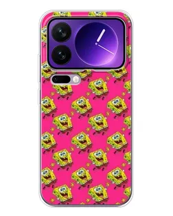 Чехол для Xiaomi 17 Pro Max с картинкой «Розовый паттерн» Чехол для Xiaomi 17 Pro Max с картинкой «Розовый паттерн»