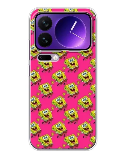 Чехол для Xiaomi 17 Pro Max с картинкой «Розовый паттерн»
