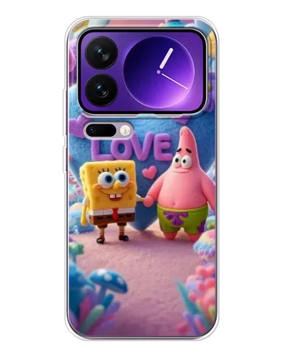 Чехол для Xiaomi 17 Pro Max с картинкой «Губка Боб Патрик»
