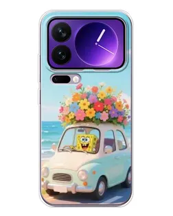 Чехол для Xiaomi 17 Pro Max с картинкой «Автомобильное путешествие»
