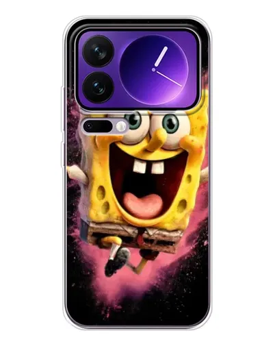 Чехол для Xiaomi 17 Pro Max с картинкой «Взрывной Спанч Боб»