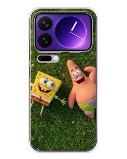 Чехол для Xiaomi 17 Pro Max с картинкой «Друзья на лужайке» Чехол для Xiaomi 17 Pro Max с картинкой «Друзья на лужайке»