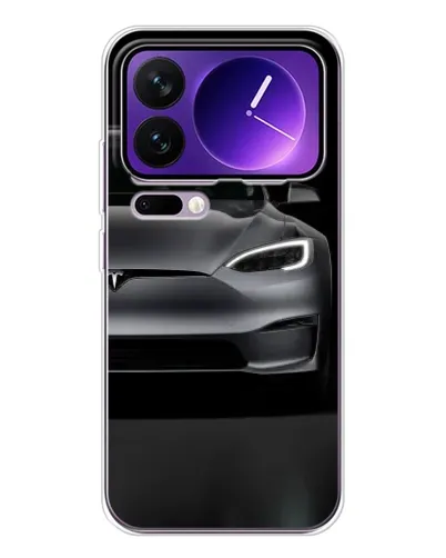 Чехол для Xiaomi 17 Pro Max с картинкой «Tesla Model S Look» Чехол для Xiaomi 17 Pro Max с картинкой «Tesla Model S Look»
