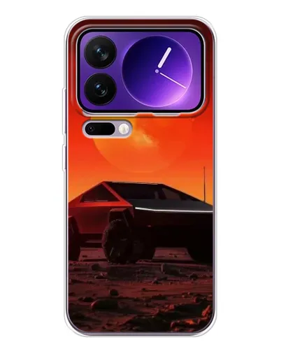 Чехол для Xiaomi 17 Pro Max с картинкой «Cybertruck на Марсе» Чехол для Xiaomi 17 Pro Max с картинкой «Cybertruck на Марсе»