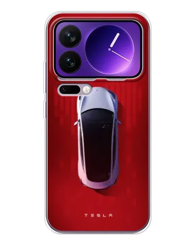 Чехол для Xiaomi 17 Pro Max с картинкой «Tesla Top View» Чехол для Xiaomi 17 Pro Max с картинкой «Tesla Top View»