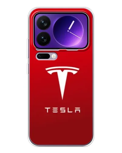 Чехол для Xiaomi 17 Pro Max с картинкой «Tesla Red Classic» Чехол для Xiaomi 17 Pro Max с картинкой «Tesla Red Classic»