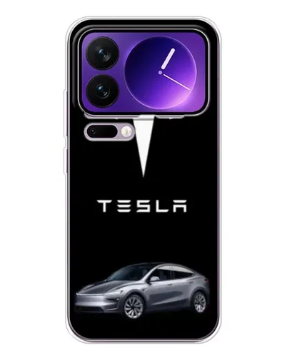 Чехол для Xiaomi 17 Pro Max с картинкой «Tesla Model Y» Чехол для Xiaomi 17 Pro Max с картинкой «Tesla Model Y»