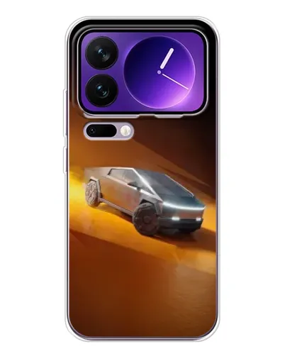 Чехол для Xiaomi 17 Pro Max с картинкой «Cybertruck в пустыне» Чехол для Xiaomi 17 Pro Max с картинкой «Cybertruck в пустыне»