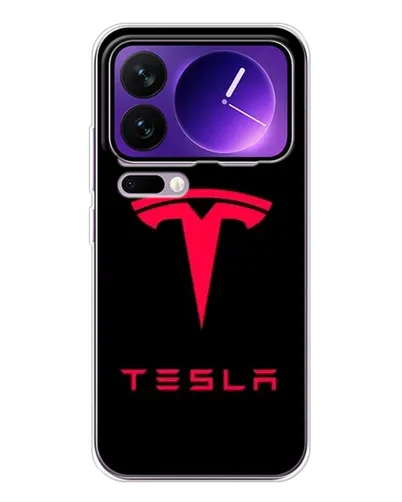 Чехол для Xiaomi 17 Pro Max с картинкой «Tesla Red Logo» Чехол для Xiaomi 17 Pro Max с картинкой «Tesla Red Logo»