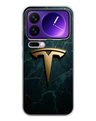 Чехол для Xiaomi 17 Pro Max с картинкой «Мраморная Tesla Gold» Чехол для Xiaomi 17 Pro Max с картинкой «Мраморная Tesla Gold»