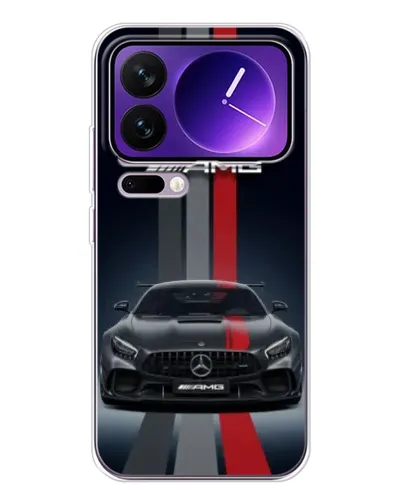 Чехол для Xiaomi 17 Pro Max с картинкой «Mercedes — белый карбон» Чехол для Xiaomi 17 Pro Max с картинкой «Mercedes — белый карбон»