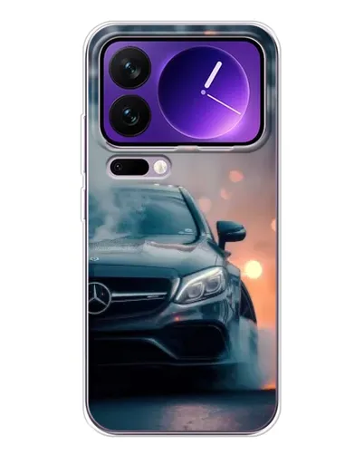 Чехол для Xiaomi 17 Pro Max с картинкой «Mercedes — ночной город» Чехол для Xiaomi 17 Pro Max с картинкой «Mercedes — ночной город»
