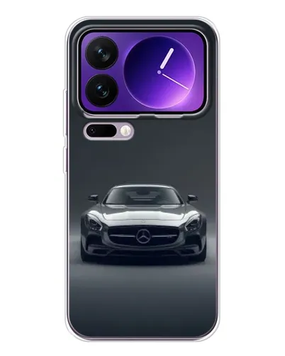 Чехол для Xiaomi 17 Pro Max с картинкой «Mercedes на черном» Чехол для Xiaomi 17 Pro Max с картинкой «Mercedes на черном»