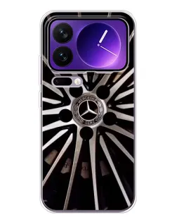 Чехол для Xiaomi 17 Pro Max с картинкой «Диск Mercedes»