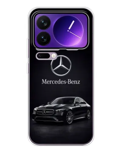 Чехол для Xiaomi 17 Pro Max с картинкой «Mercedes — решетка радиатора» Чехол для Xiaomi 17 Pro Max с картинкой «Mercedes — решетка радиатора»