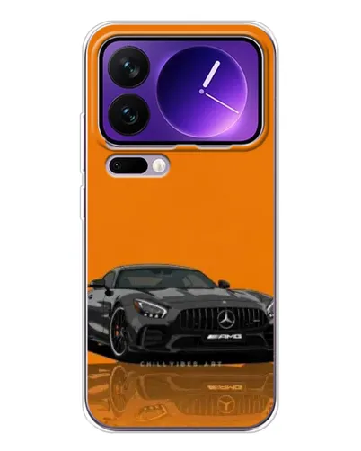 Чехол для Xiaomi 17 Pro Max с картинкой «Оранжевый Mercedes AMG» Чехол для Xiaomi 17 Pro Max с картинкой «Оранжевый Mercedes AMG»