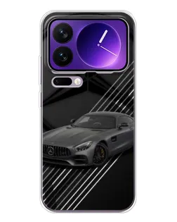 Чехол для Xiaomi 17 Pro Max с картинкой «Mercedes AMG — графика»