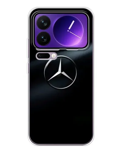 Чехол для Xiaomi 17 Pro Max с картинкой «Mercedes на металле» Чехол для Xiaomi 17 Pro Max с картинкой «Mercedes на металле»