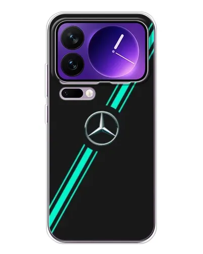 Чехол для Xiaomi 17 Pro Max с картинкой «Спортивные линии Mercedes» Чехол для Xiaomi 17 Pro Max с картинкой «Спортивные линии Mercedes»