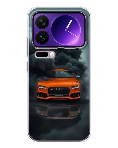 Чехол для Xiaomi 17 Pro Max с картинкой «Audi в облаках дыма» Чехол для Xiaomi 17 Pro Max с картинкой «Audi в облаках дыма»