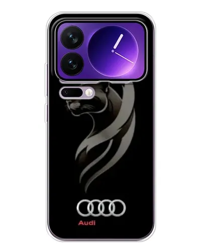Чехол для Xiaomi 17 Pro Max с картинкой «Графика — пантера и Audi» Чехол для Xiaomi 17 Pro Max с картинкой «Графика — пантера и Audi»