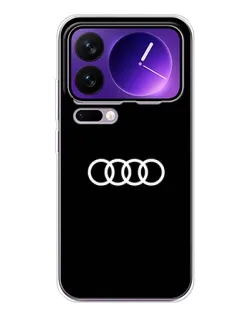 Чехол для Xiaomi 17 Pro Max с картинкой «Audi White Logo»