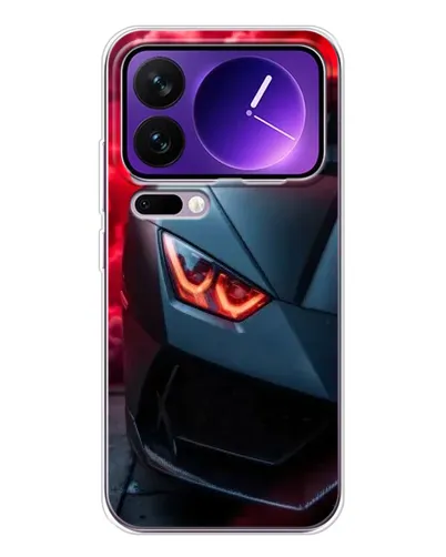 Чехол для Xiaomi 17 Pro Max с картинкой «Lamborghini красное сияние»