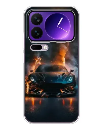 Чехол для Xiaomi 17 Pro Max с картинкой «Lamborghini дымная эстетика»
