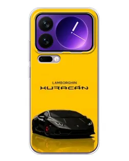 Чехол для Xiaomi 17 Pro Max с картинкой «Lamborghini Huracan черный»