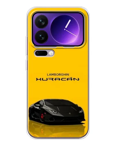 Чехол для Xiaomi 17 Pro Max с картинкой «Lamborghini Huracan черный»