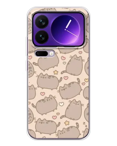 Чехол для Xiaomi 17 Pro Max с картинкой «Маленькие Пушины»