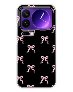 Чехол для Xiaomi 17 Pro Max с картинкой «Бант-цветок» Чехол для Xiaomi 17 Pro Max с картинкой «Бант-цветок»