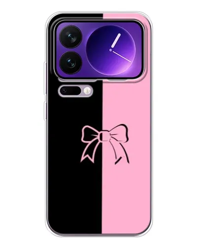 Чехол для Xiaomi 17 Pro Max с картинкой «Половинки банта» Чехол для Xiaomi 17 Pro Max с картинкой «Половинки банта»