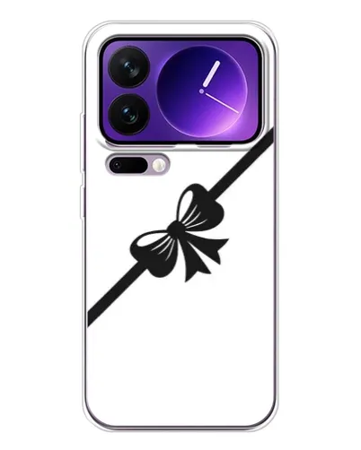 Чехол для Xiaomi 17 Pro Max с картинкой «Диагональный бант» Чехол для Xiaomi 17 Pro Max с картинкой «Диагональный бант»