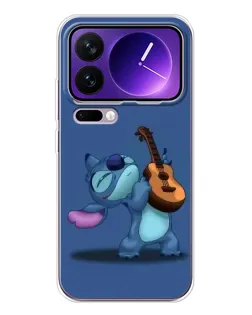 Чохол для Xiaomi 17 Pro Max з картинкою «Стіч з укулеле»