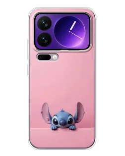 Чохол для Xiaomi 17 Pro Max з картинкою «Stitch визирає»