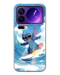 Чохол для Xiaomi 17 Pro Max з картинкою «Стіч на хвилі»